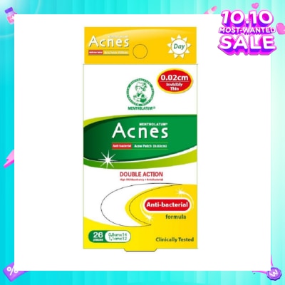 ACNES High Oil Absorbent & Anti-Bacterial Invisibly Thin Acne Patch for Day 0.02cm 26s
