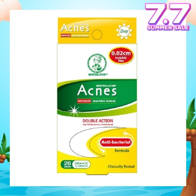 ACNES High Oil Absorbent & Anti-Bacterial Invisibly Thin Acne Patch for Day 0.02cm 26s