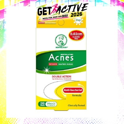 ACNES - High Oil Absorbent & Anti-Bacterial Invisibly Thin Acne Patch for Day 0.02cm 26s image