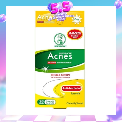 ACNES - High Oil Absorbent & Anti-Bacterial Invisibly Thin Acne Patch for Day 0.02cm 26s