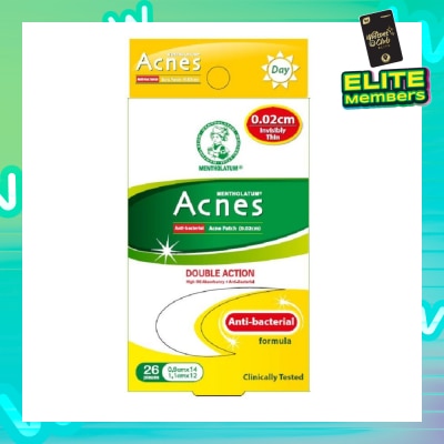 ACNES High Oil Absorbent & Anti-Bacterial Invisibly Thin Acne Patch for Day 0.02cm 26s