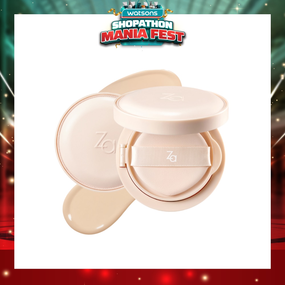 ZA Lightweight Luminous Cushion Foundation OC20 12g (Expiry: Apr