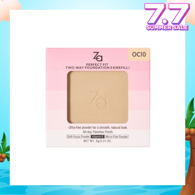 ZA Perfect Fit Two-Way Foundation EX OC10 (Refill) 9g