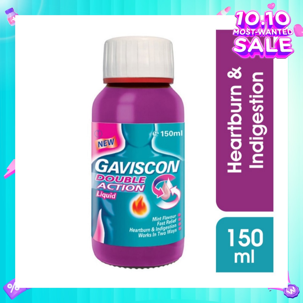 Gaviscon Double Action Liquid 150ml<BR>