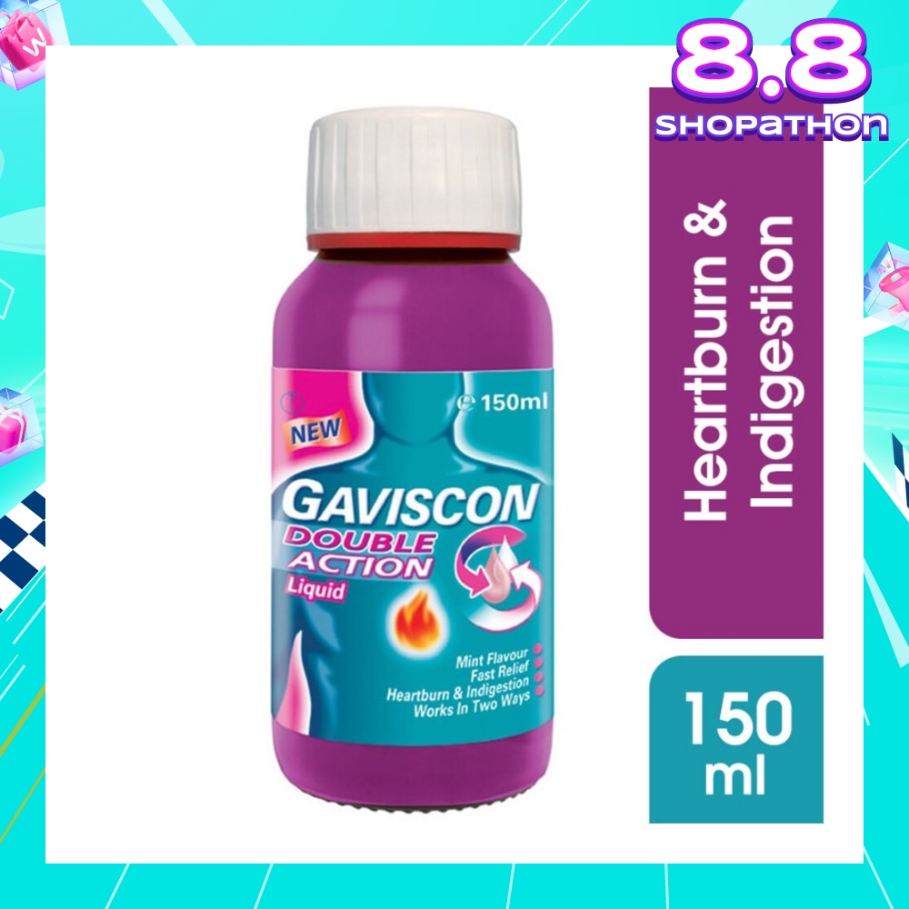 Gaviscon Double Action Liquid 150ml<BR>