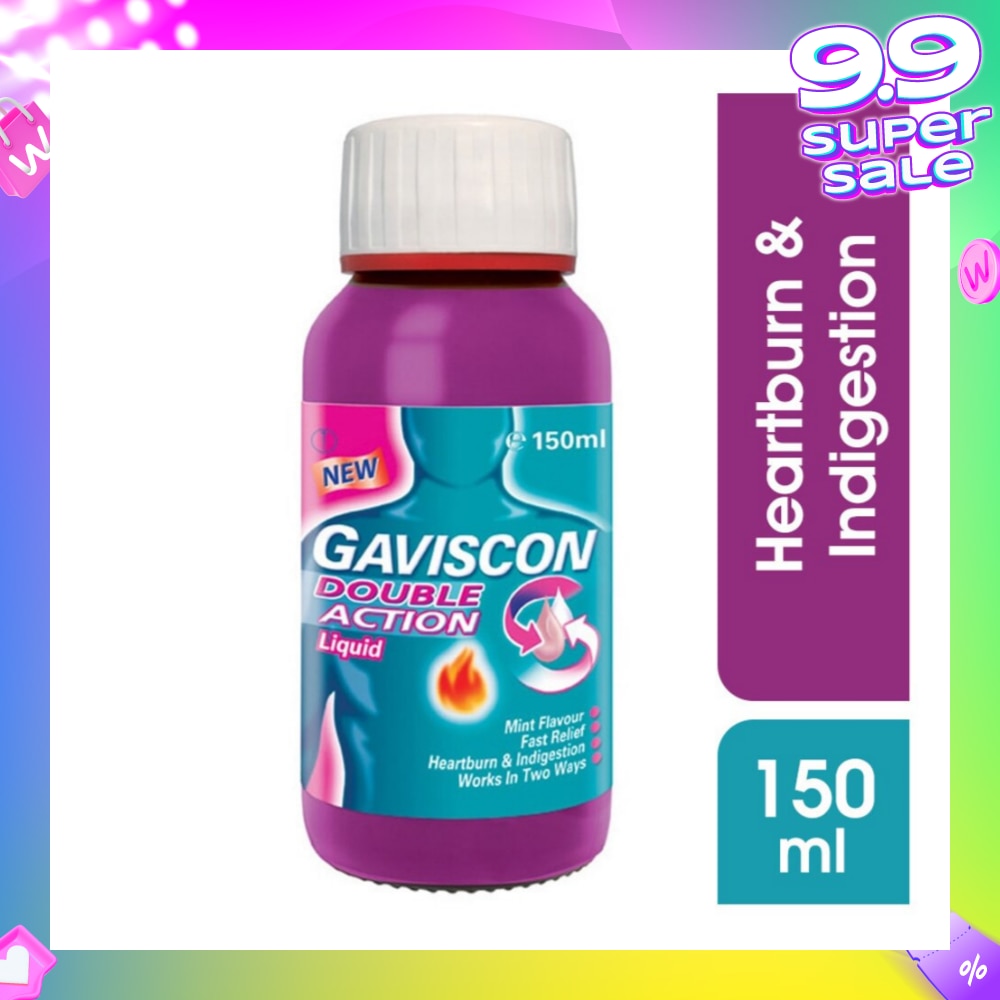 Gaviscon Double Action Liquid 150ml<BR>