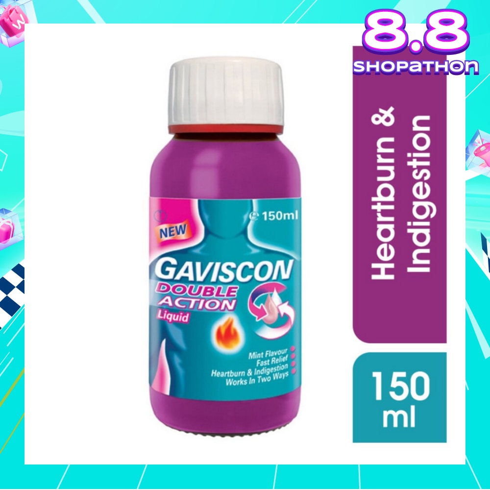 Gaviscon Double Action Liquid 150ml<BR>