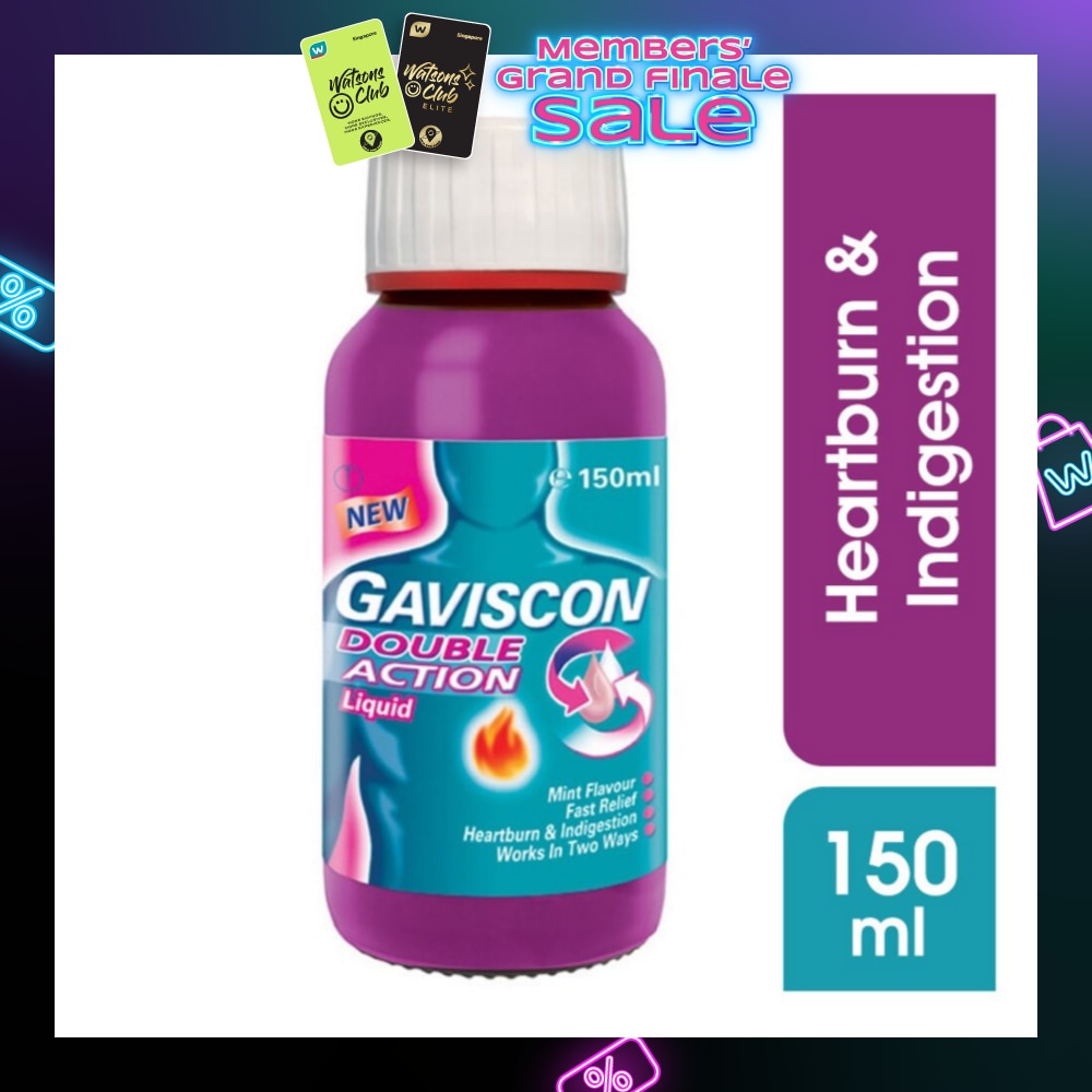 Gaviscon Double Action Liquid 150ml<BR>