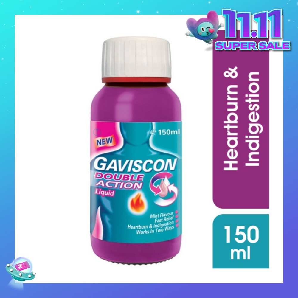 Gaviscon Double Action Liquid 150ml<BR>