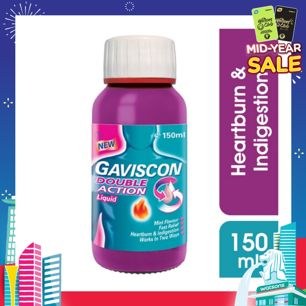 Gaviscon Double Action Liquid 150ml<BR>