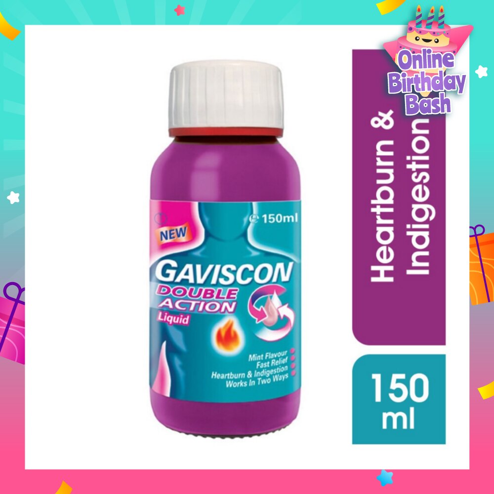 Gaviscon Double Action Liquid 150ml<BR>