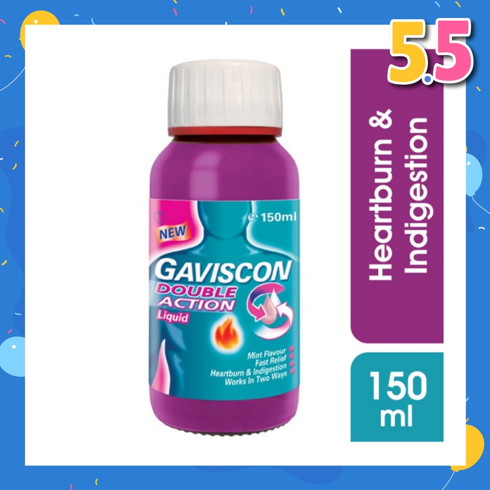 Gaviscon Double Action Liquid 150ml<BR>