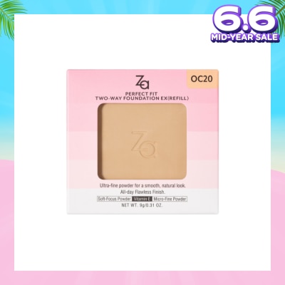 ZA Perfect Fit Two-Way Foundation EX OC20 (Refill) 9g