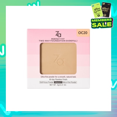 ZA Perfect Fit Two-Way Foundation EX OC20 (Refill) 9g