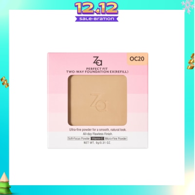 ZA Perfect Fit Two-Way Foundation EX OC20 (Refill) 9g