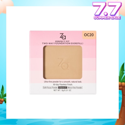ZA Perfect Fit Two-Way Foundation EX OC20 (Refill) 9g
