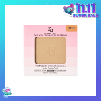 ZA Perfect Fit Two-Way Foundation EX OC30 (Refill) 9g