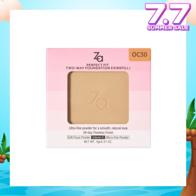 ZA Perfect Fit Two-Way Foundation EX OC30 (Refill) 9g