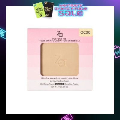 ZA Perfect Fit Two-Way Foundation EX OC00 (Refill) 9g