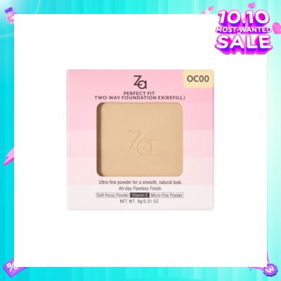 ZA Perfect Fit Two-Way Foundation EX OC00 (Refill) 9g