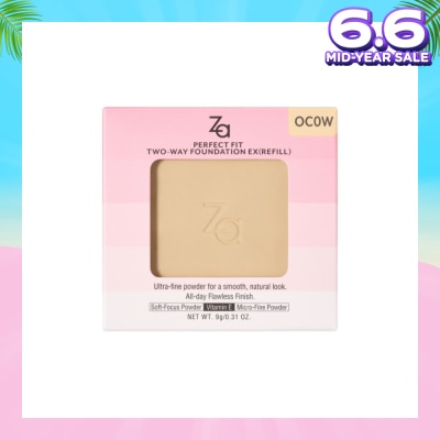 ZA Perfect Fit Two-Way Foundation EX OC0W (Refill) 9g