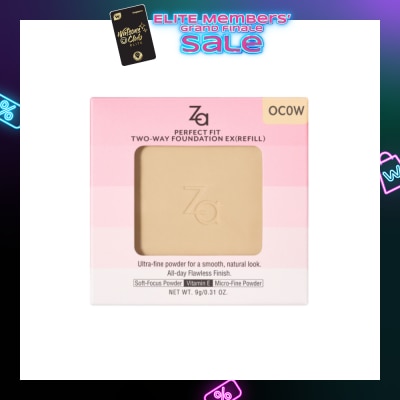 ZA Perfect Fit Two-Way Foundation EX OC0W (Refill) 9g