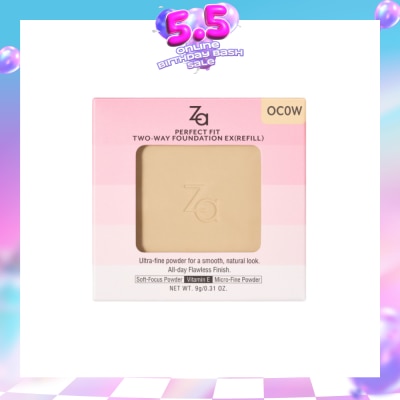 ZA - Perfect Fit Two-Way Foundation EX OC0W (Refill) 9g