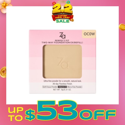 ZA [CNY] Perfect Fit Two-Way Foundation EX OC0W (Refill) 9g