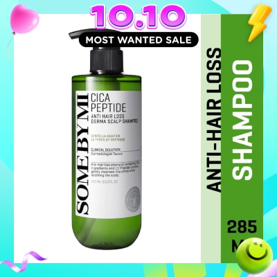 SOME BY MI Cica Peptide Anti Hair Loss Derma Scalp Shampoo 285ml image