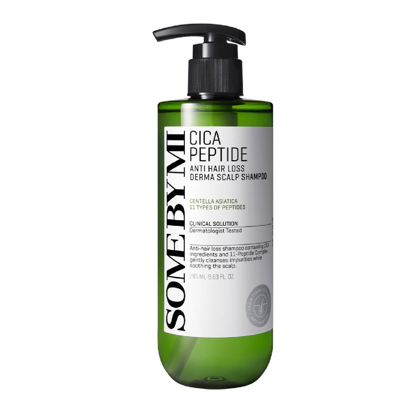 Cica Peptide Anti Hair Loss Derma Scalp Shampoo 285ml