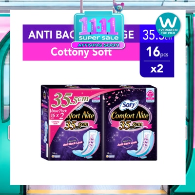 SOFY Body Fit Night Slim Wing 35cm 16sx2 Twin Pack image