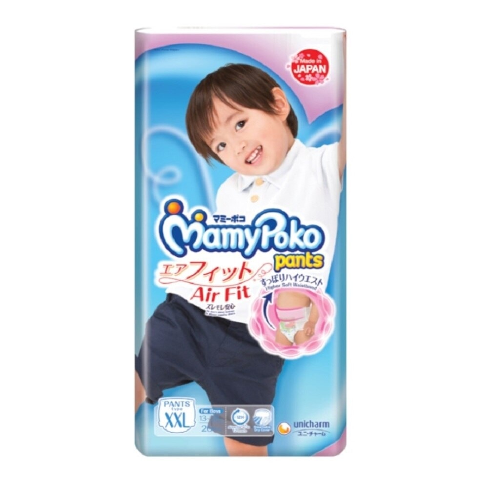 MamyPoko Air Fit Pants XXL Boy 26 Pieces