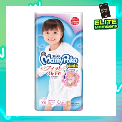 MAMYPOKO MamyPoko Air Fit Pants Girl Size XXL 26s (Expiry: April`2026)