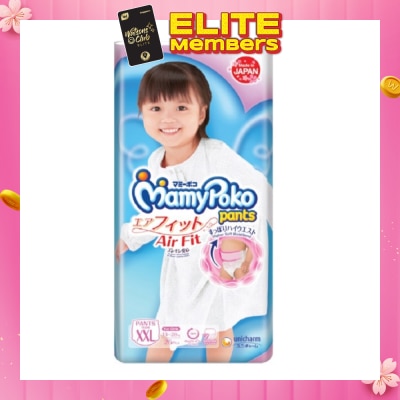 MAMYPOKO MamyPoko Air Fit Pants Girl Size XXL 26s (Expiry: April`2026)
