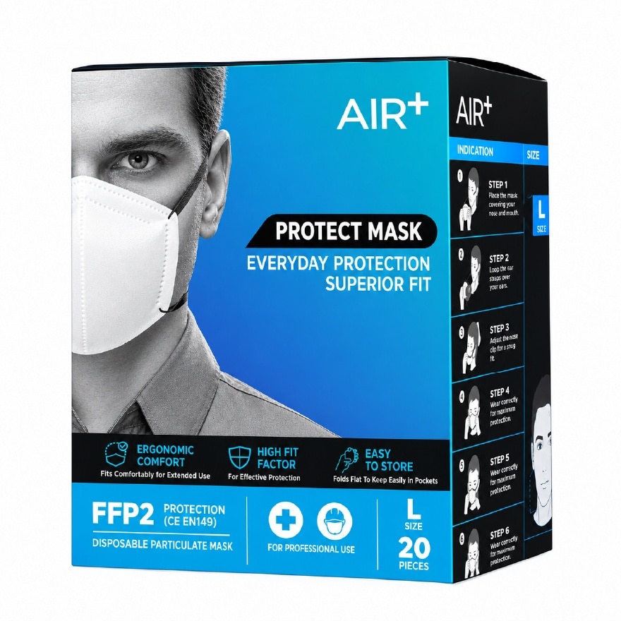 FFP2 Protection Face Mask Size L 20s image