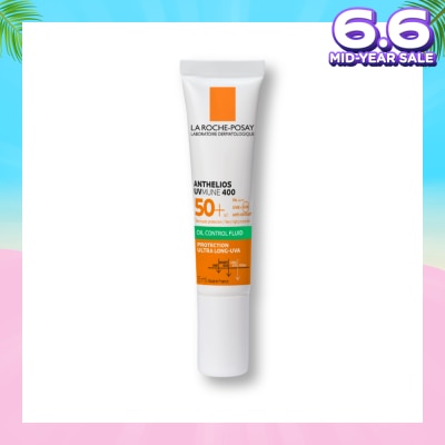 LA ROCHE-POSAY Anthelios UVMune 400 Oil Control Fluid SPF50+ PA++++ 15ml