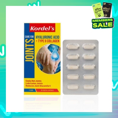 KORDEL'S Hyaluronic Acid 30s