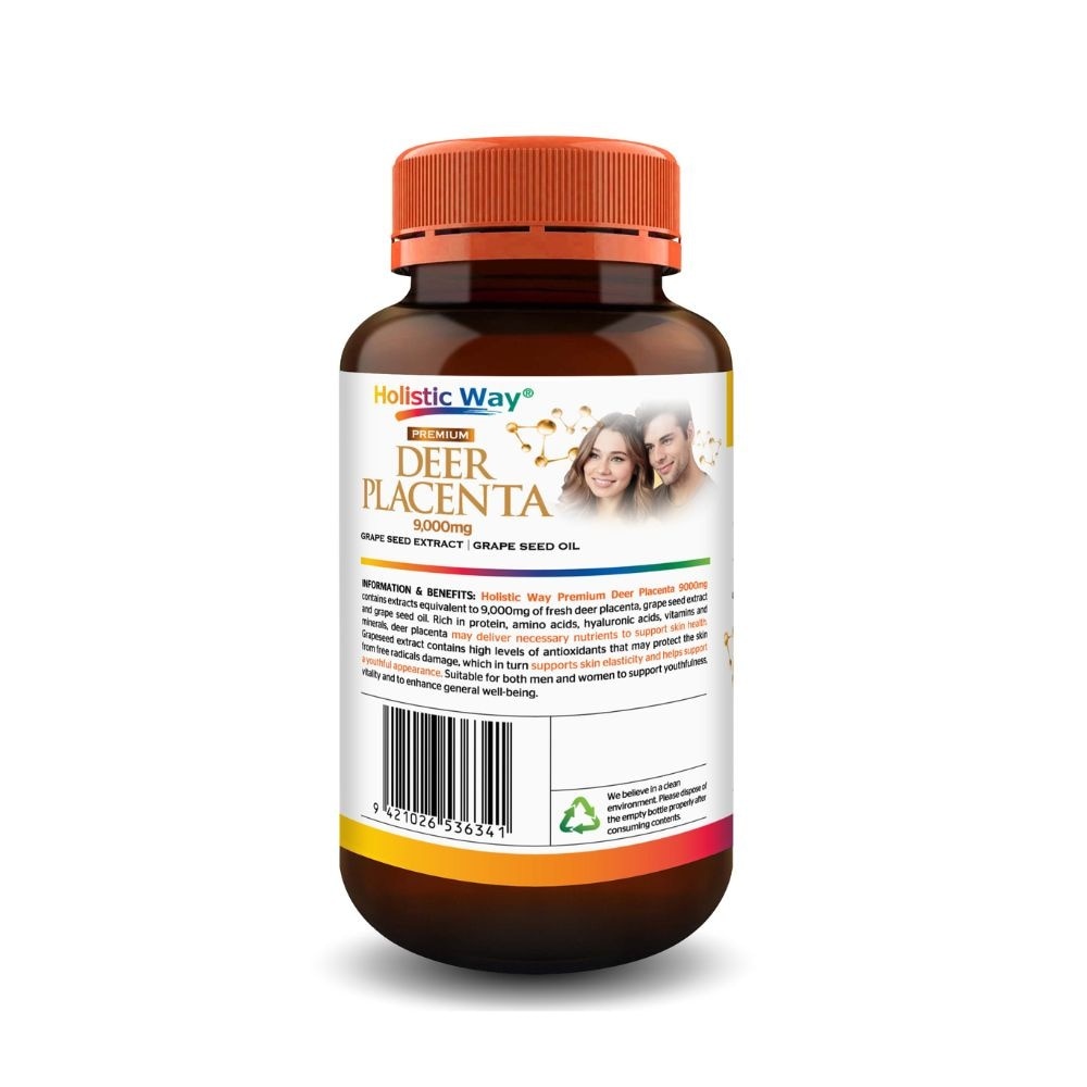 Premium Deer Placenta Fresh 9000mg Softgel 60s