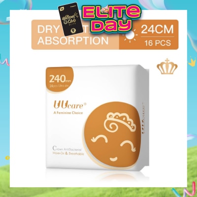 UUCare® - Anti-bacterial Day 240mm 16s