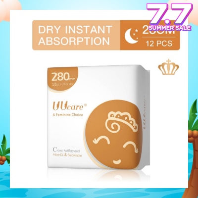 UUCare® Anti-bacterial Day 280mm 12s