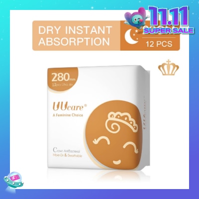 UUCare® Anti-bacterial Day 280mm 12s