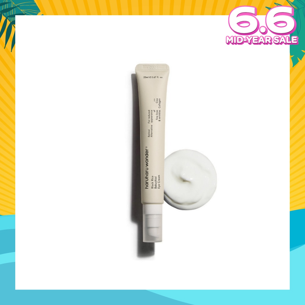 Black Rice Bakuchiol Eye Cream (For Reduced Appearance Of Fine Lines & Wrinkles) 20ml