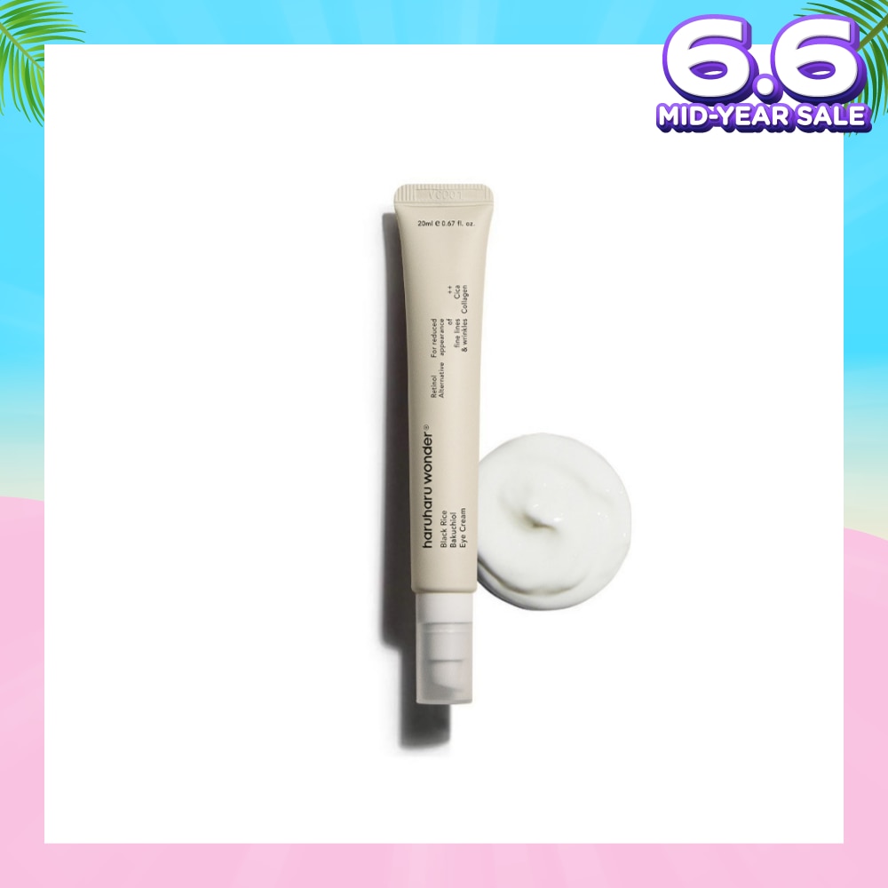 Black Rice Bakuchiol Eye Cream (For Reduced Appearance Of Fine Lines & Wrinkles) 20ml