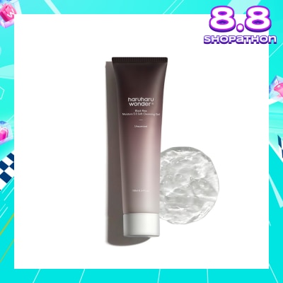 HARUHARU WONDER Black Rice Moisture 5.5 Soft Cleansing Gel Unscented 100ml
