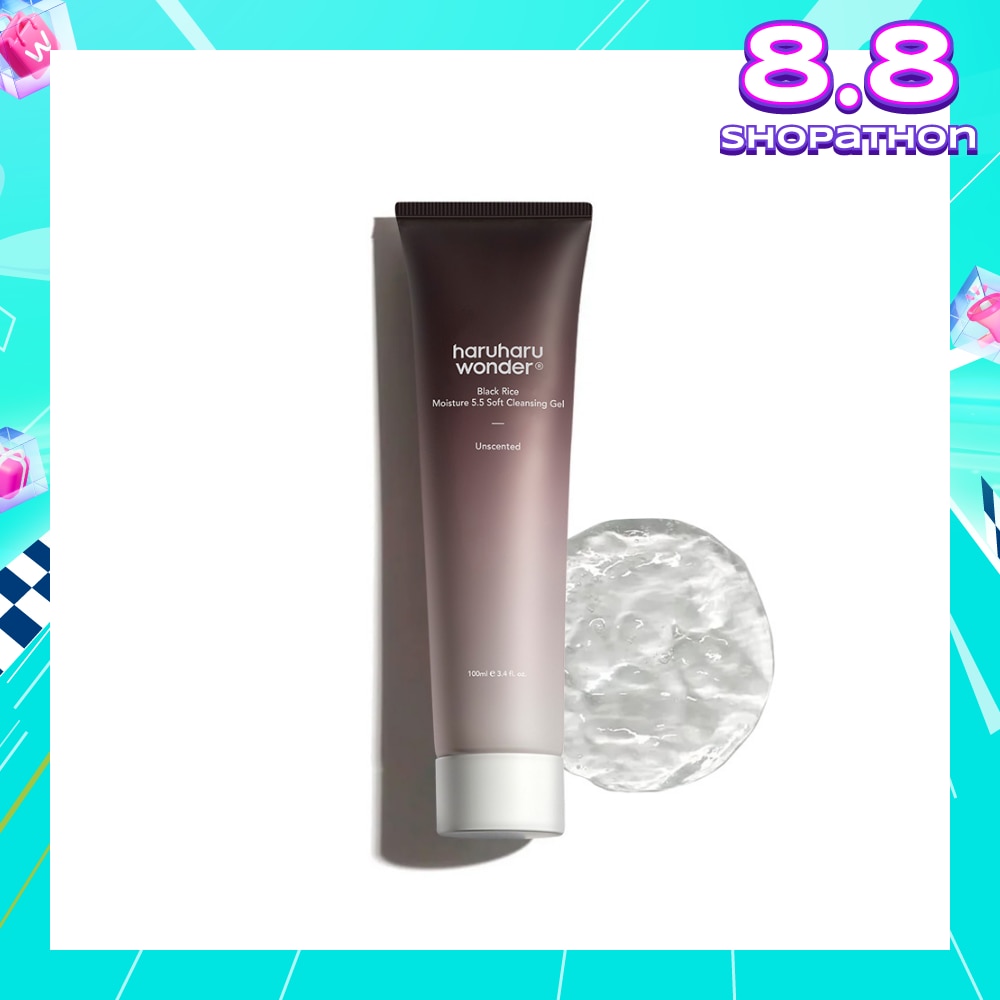 Black Rice Moisture 5.5 Soft Cleansing Gel Unscented 100ml