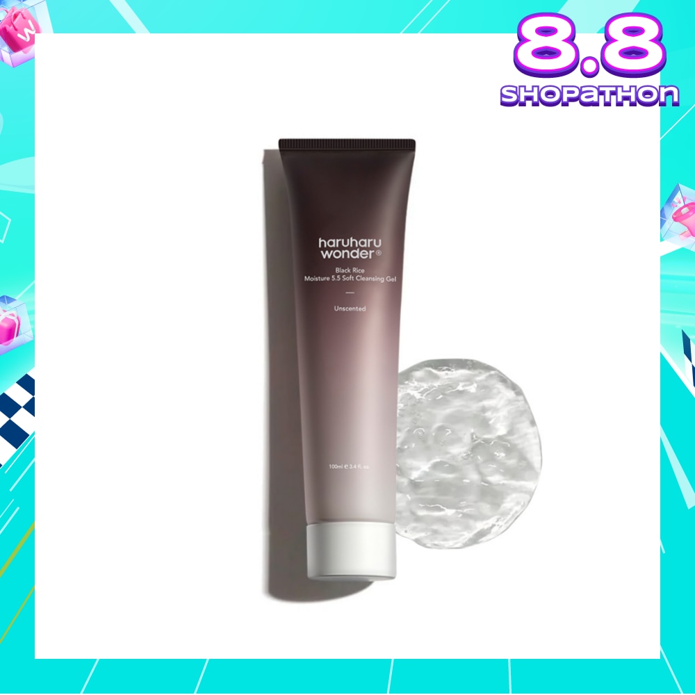 Black Rice Moisture 5.5 Soft Cleansing Gel Unscented 100ml