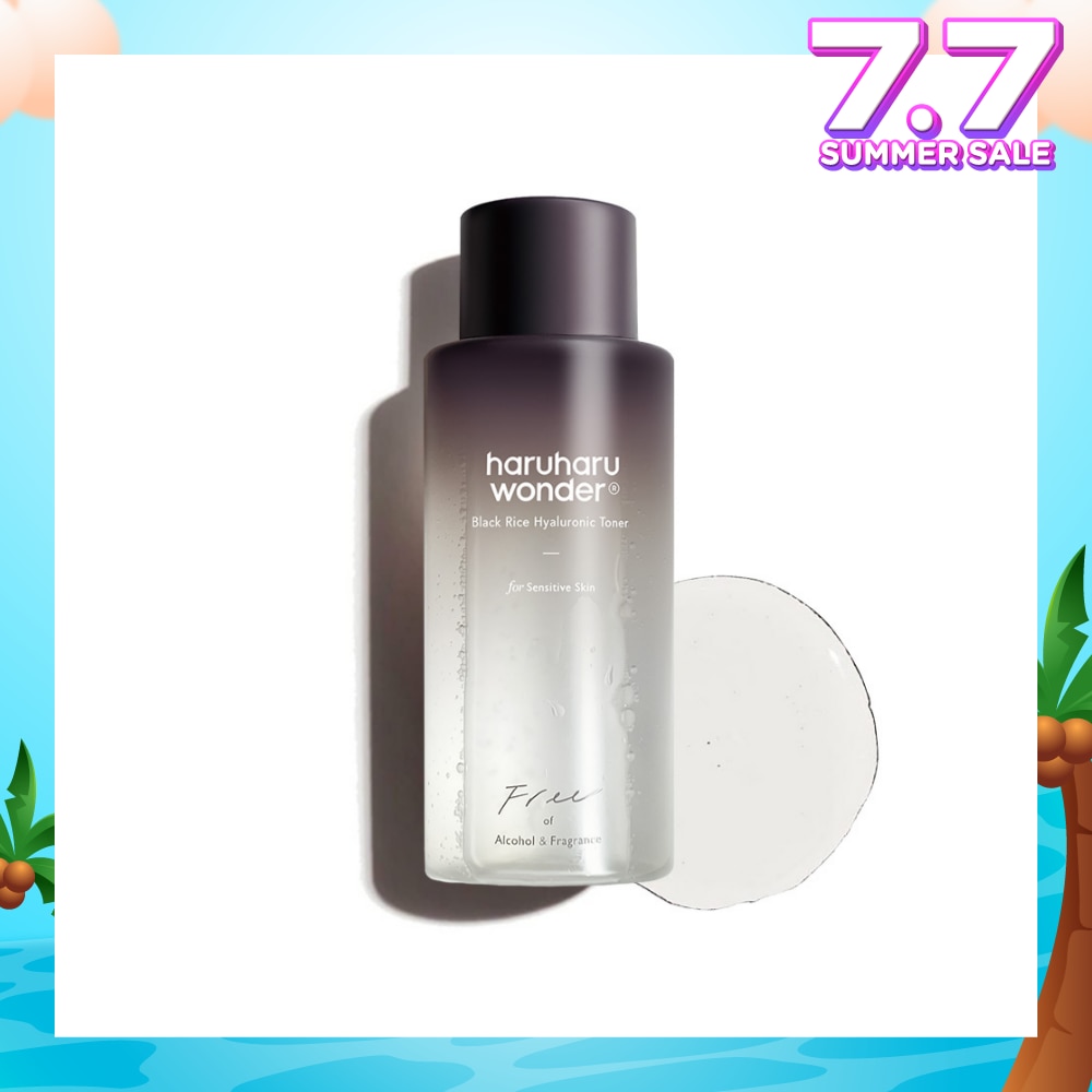 Black Rice Hyaluronic Toner (For Sensitive Skin, Alcohol & Fragrance Free) 150ml