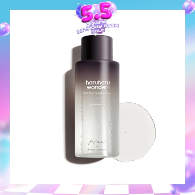 HARUHARU WONDER - Black Rice Hyaluronic Toner (For Sensitive Skin, Alcohol & Fragrance Free) 150ml