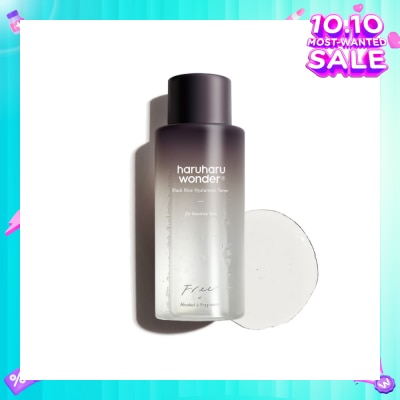 HARUHARU WONDER Black Rice Hyaluronic Toner (For Sensitive Skin, Alcohol & Fragrance Free) 150ml