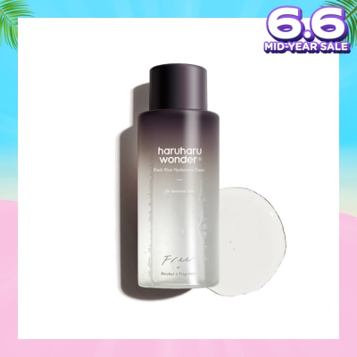 HARUHARU WONDER Black Rice Hyaluronic Toner (For Sensitive Skin, Alcohol & Fragrance Free) 150ml